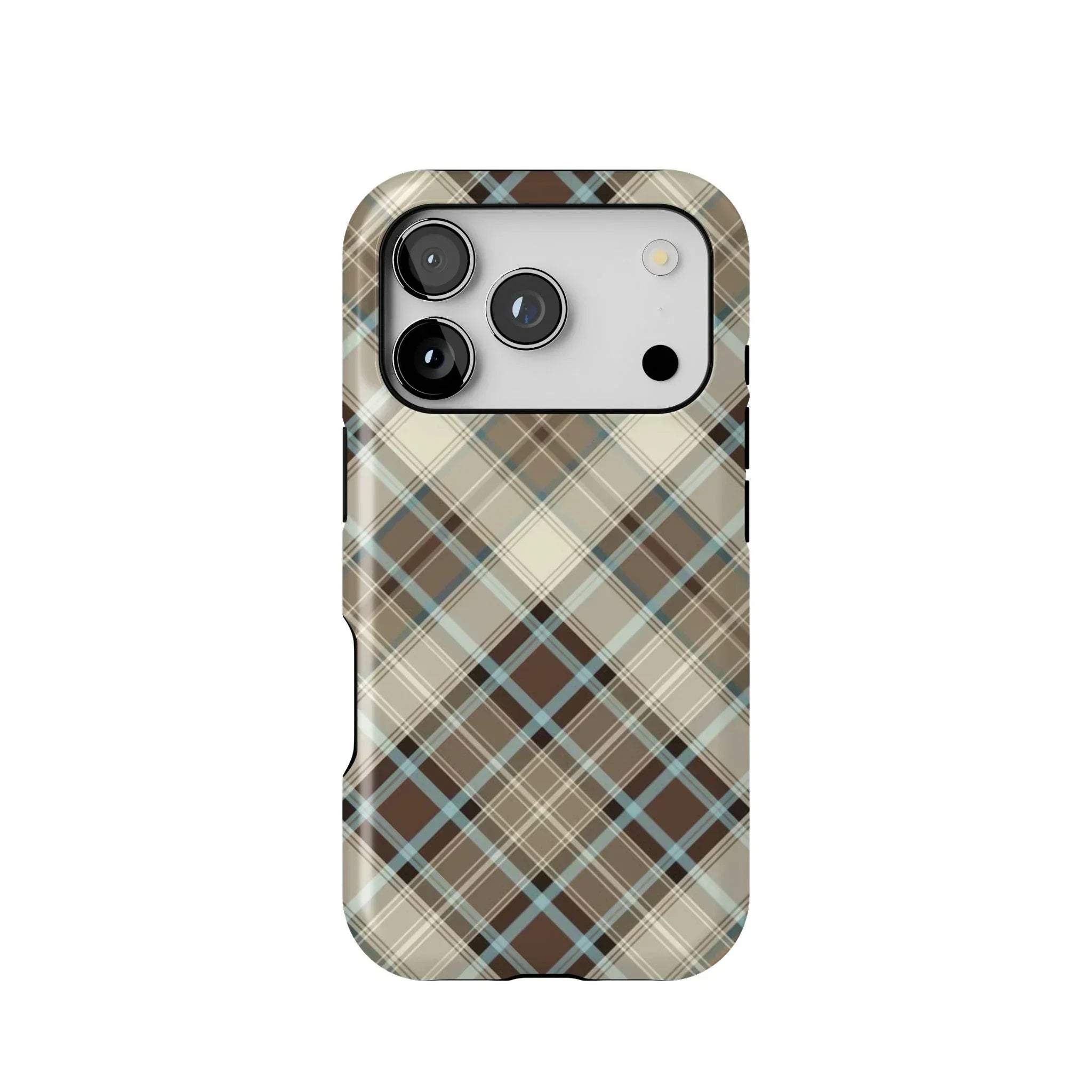 Scottish Plaid Print Tough MagSafe iPhone Case - The Global Wanderer