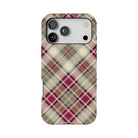 Scottish Plaid Print Tough MagSafe iPhone Case - The Global Wanderer