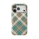 Scottish Plaid Print Tough MagSafe iPhone Case - The Global Wanderer