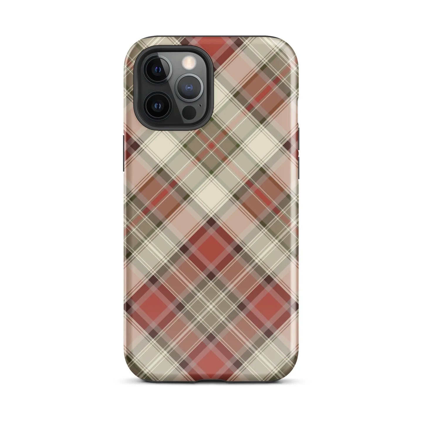 Scottish Plaid Print Tough MagSafe iPhone® Case - The Global Wanderer