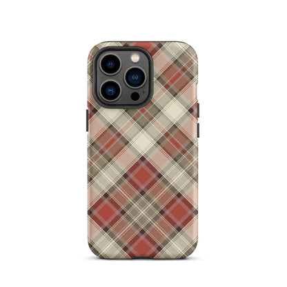 Scottish Plaid Print Tough MagSafe iPhone® Case - The Global Wanderer