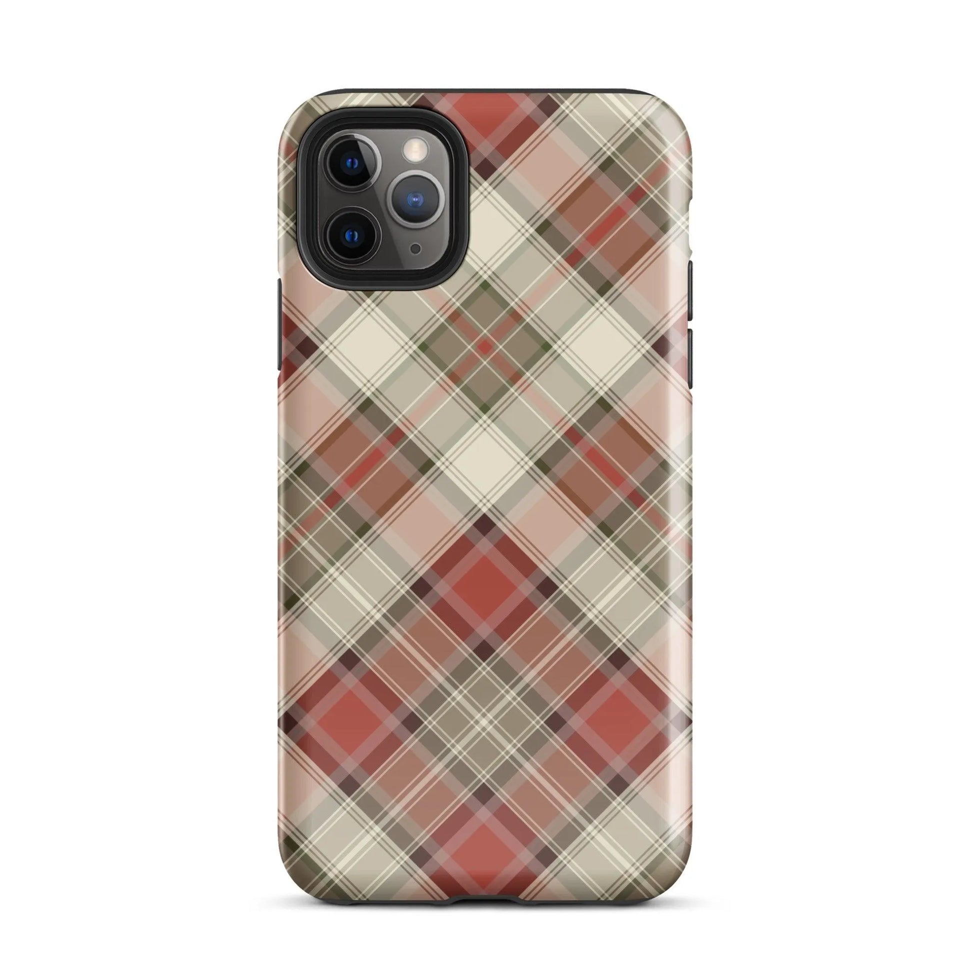 Scottish Plaid Print Tough MagSafe iPhone® Case - The Global Wanderer