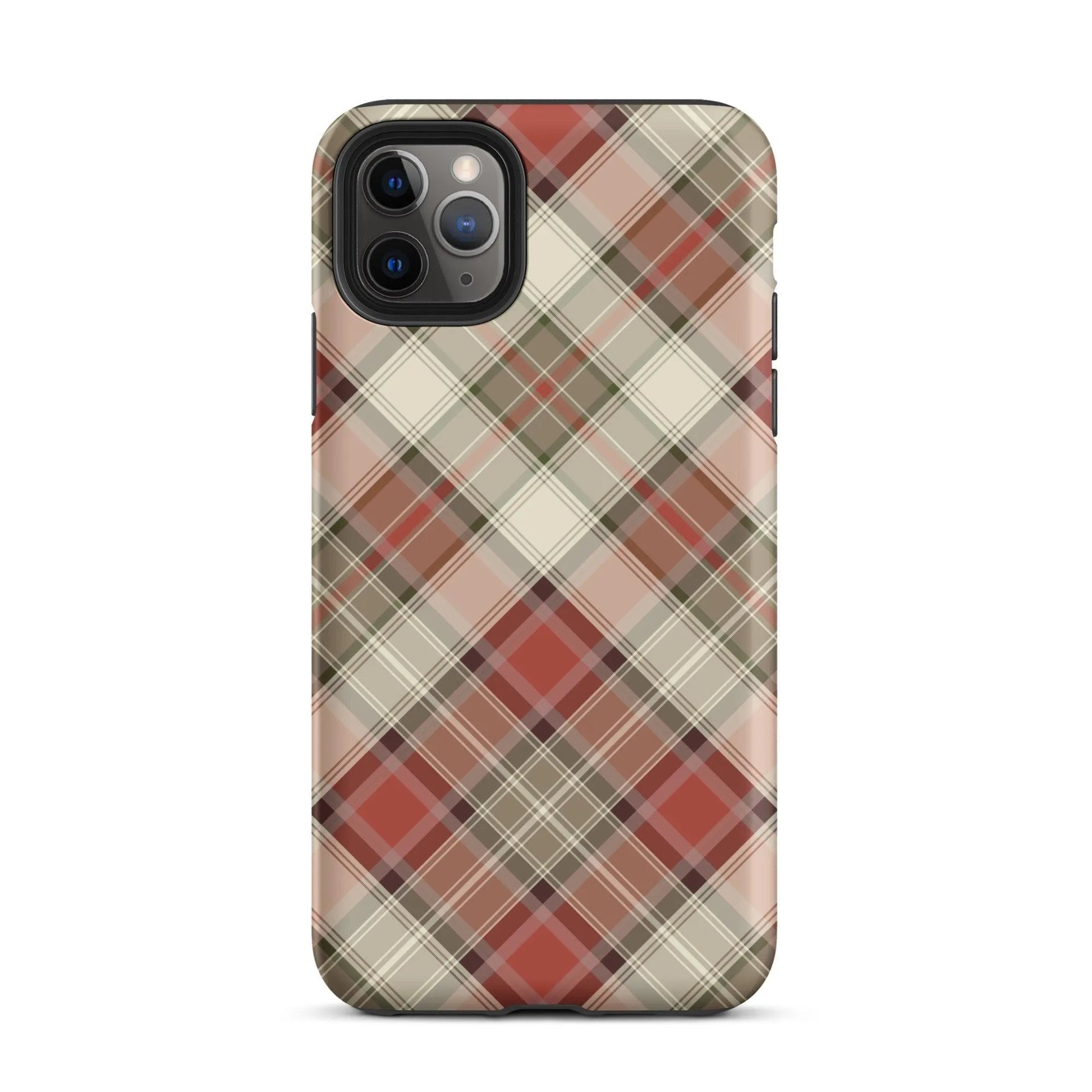 Scottish Plaid Print Tough MagSafe iPhone® Case - The Global Wanderer