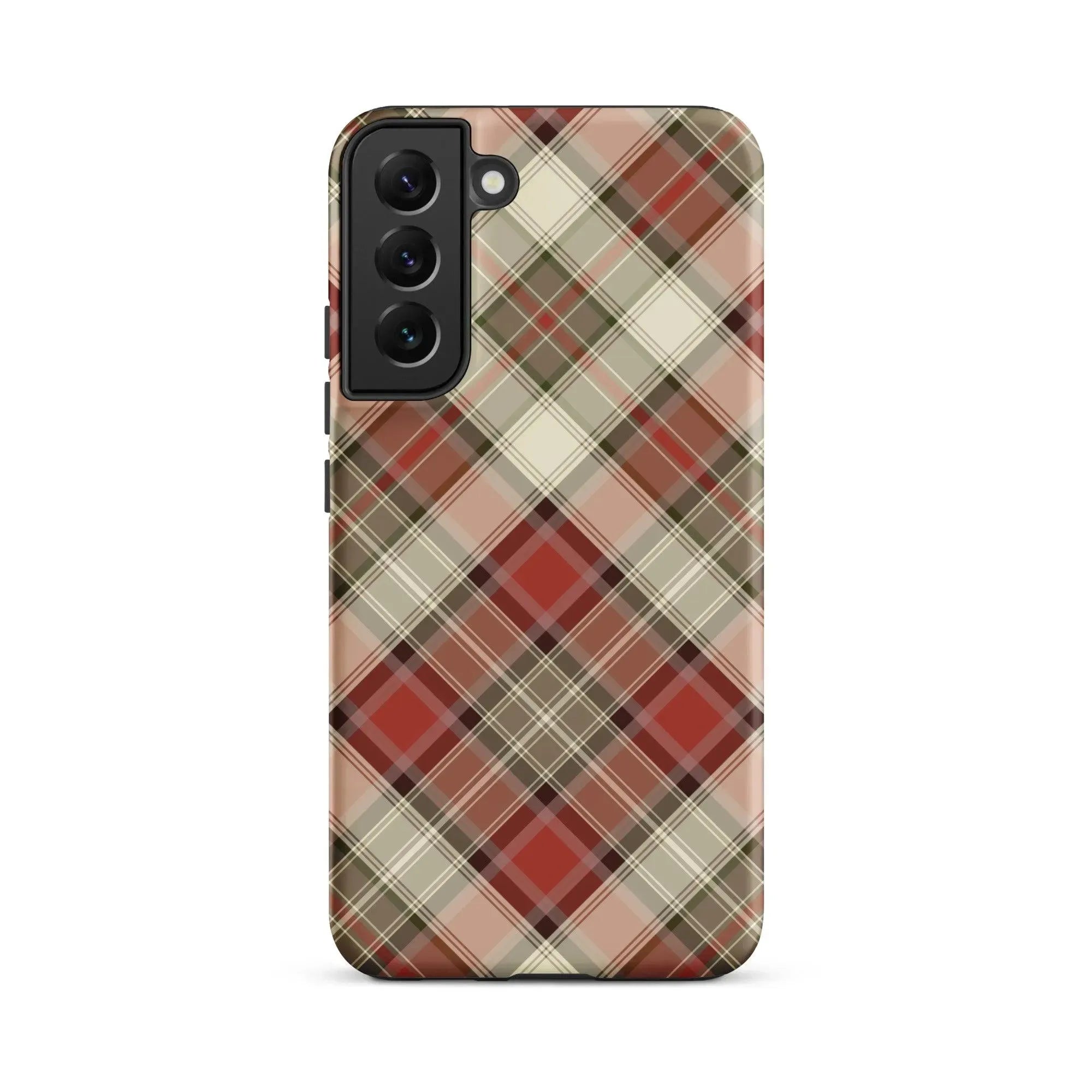 Scottish Plaid Print Tough Samsung® Case - The Global Wanderer