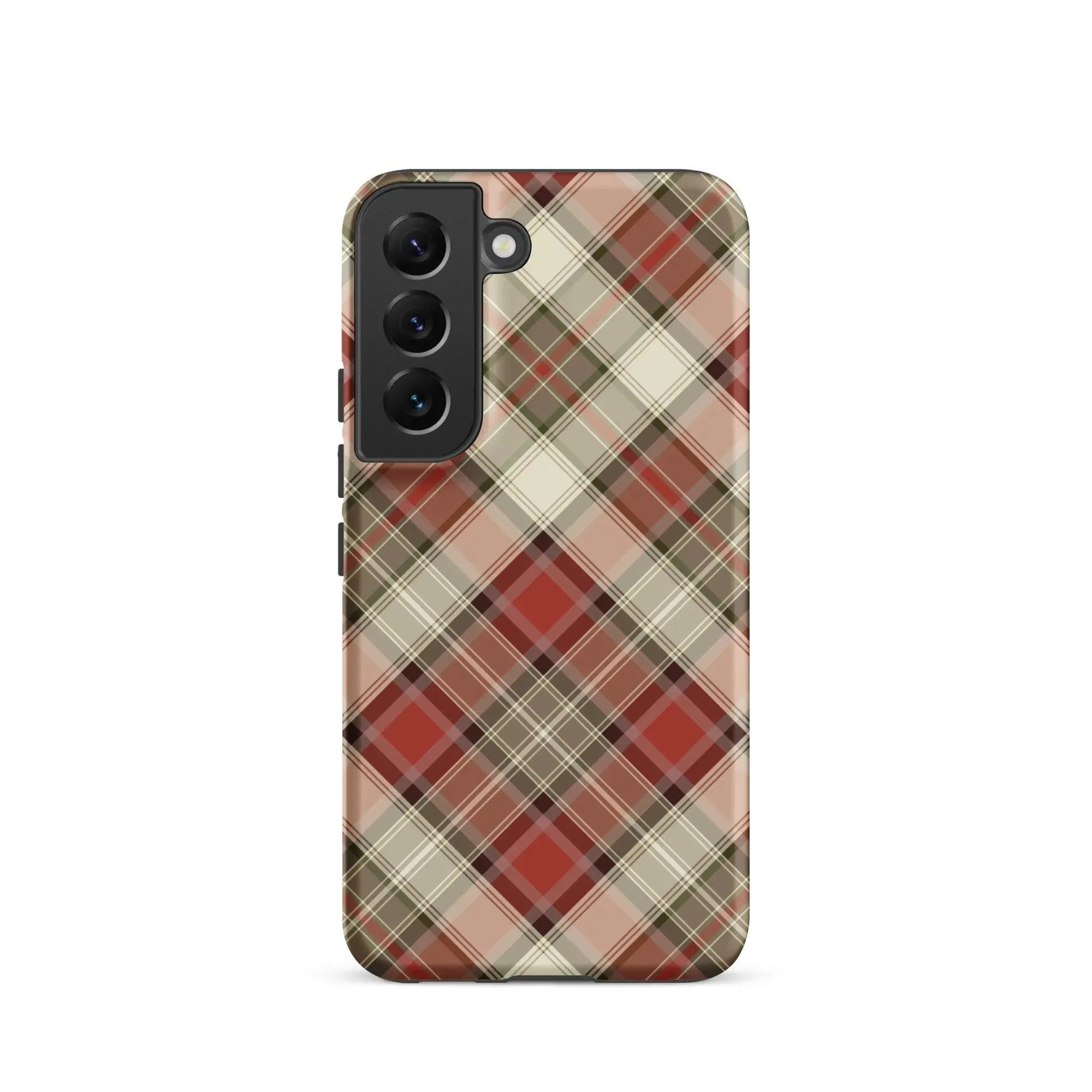 Scottish Plaid Print Tough Samsung® Case - The Global Wanderer