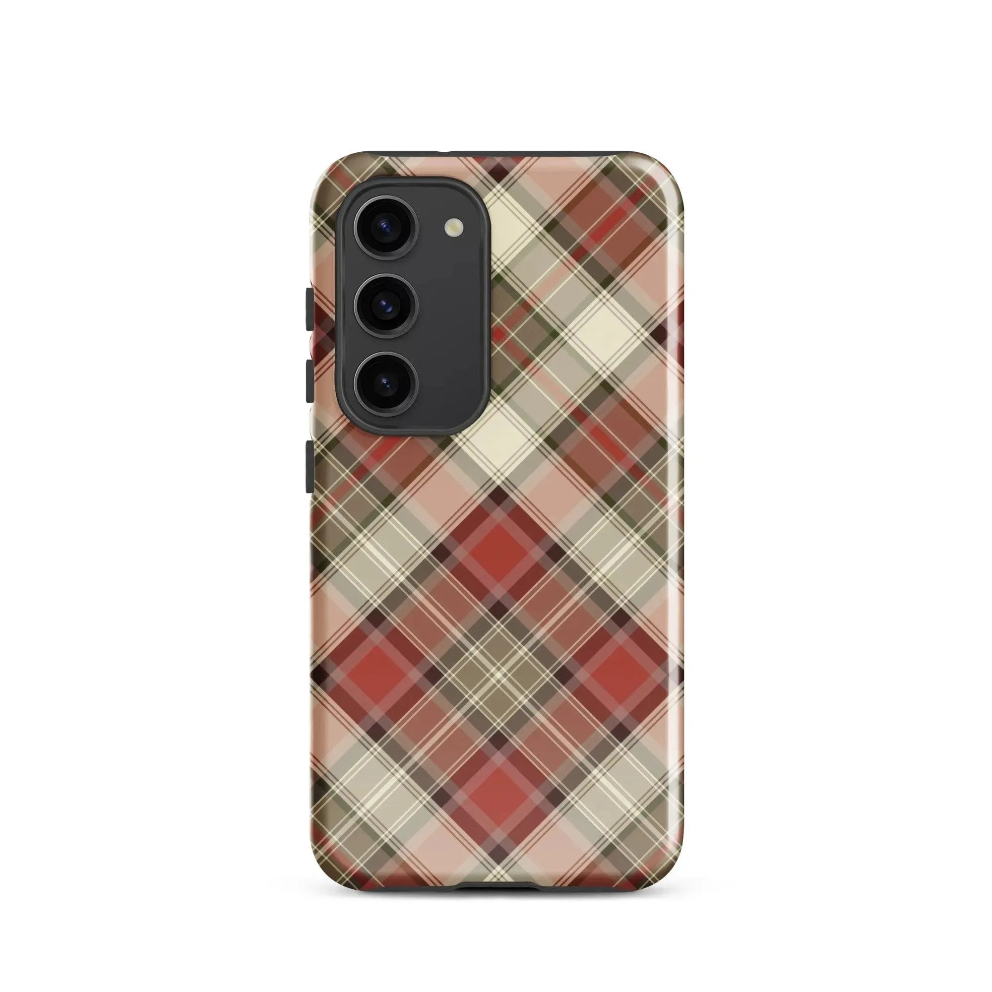 Scottish Plaid Print Tough Samsung® Case - The Global Wanderer