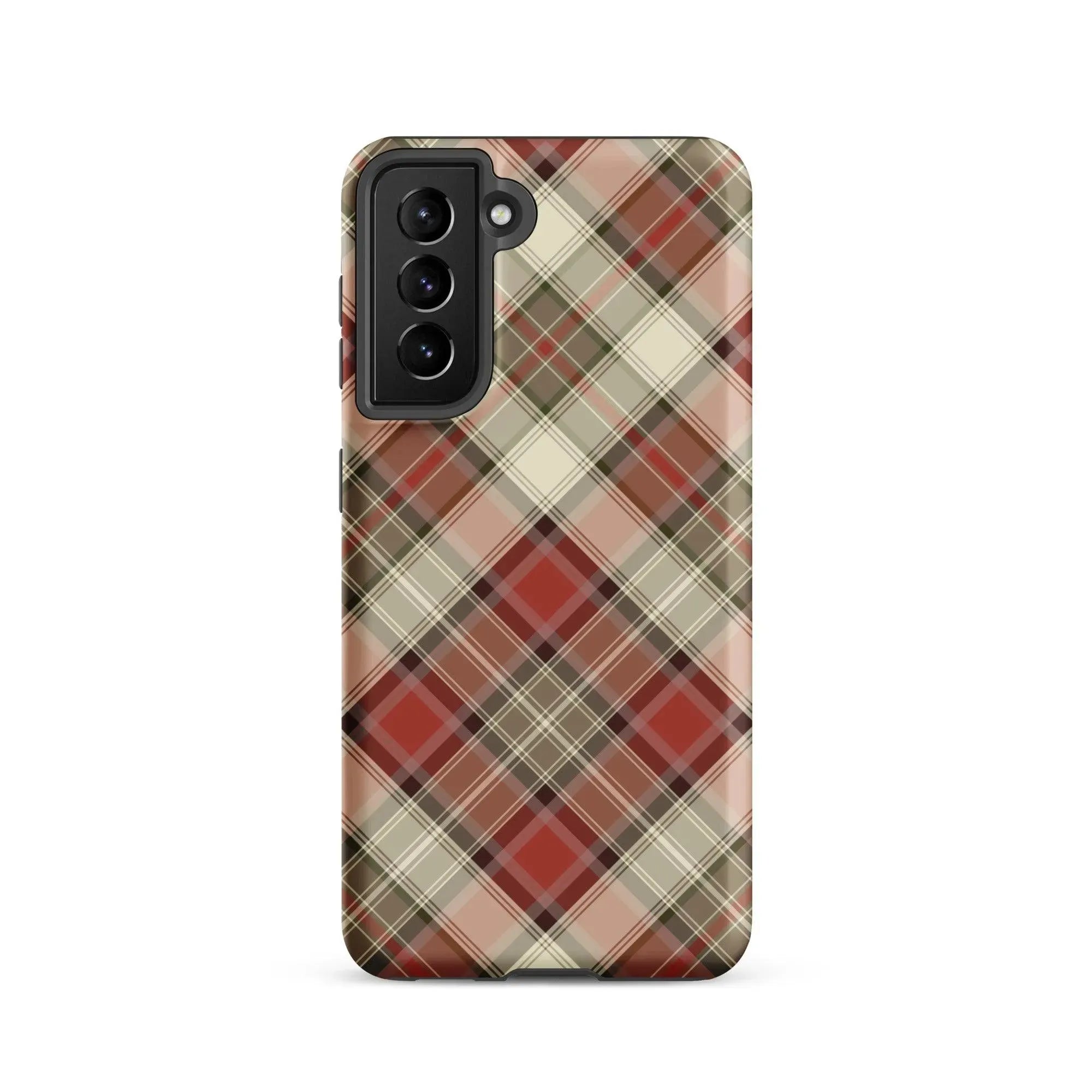 Scottish Plaid Print Tough Samsung® Case - The Global Wanderer