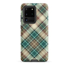 Scottish Plaid Print Tough Samsung® Case - The Global Wanderer