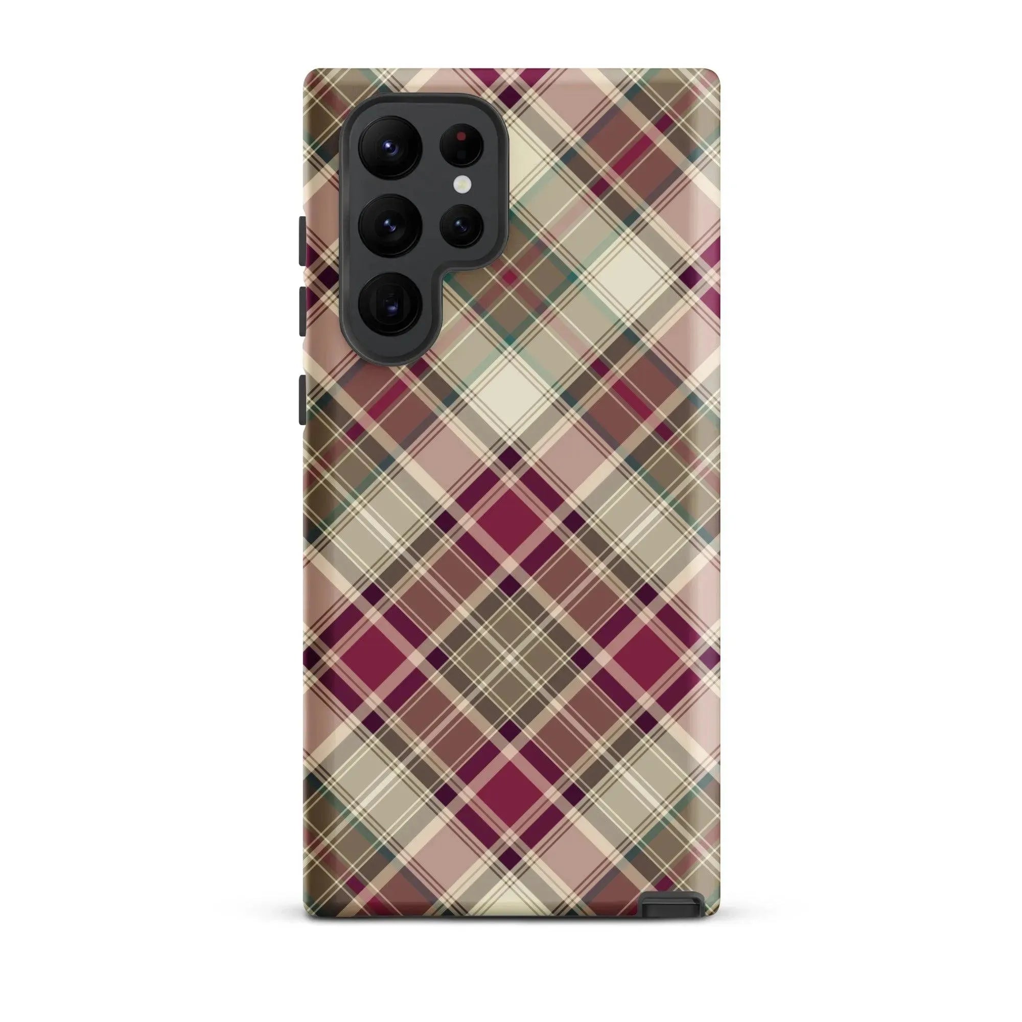 Scottish Plaid Print Tough Samsung® Case - The Global Wanderer