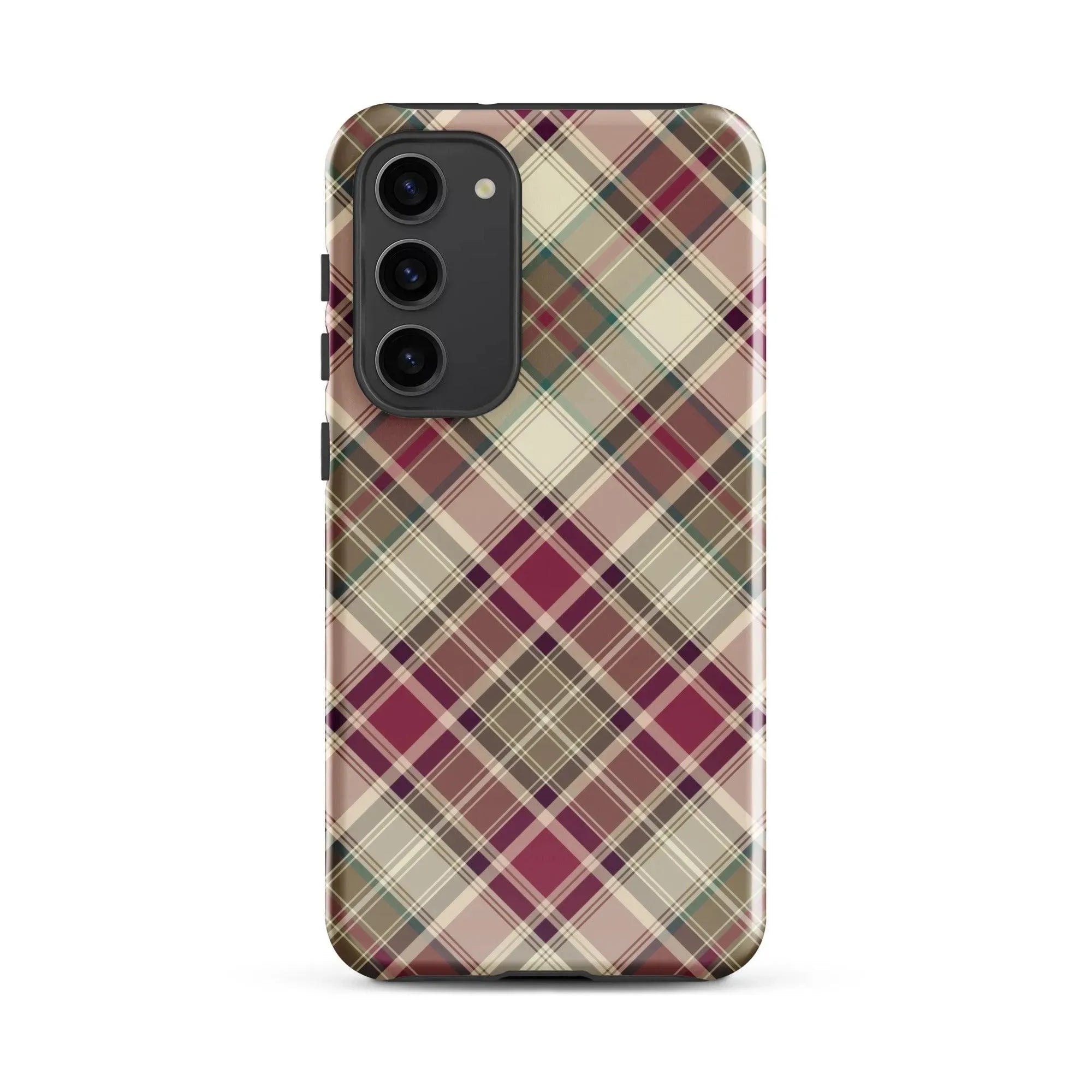 Scottish Plaid Print Tough Samsung® Case - The Global Wanderer