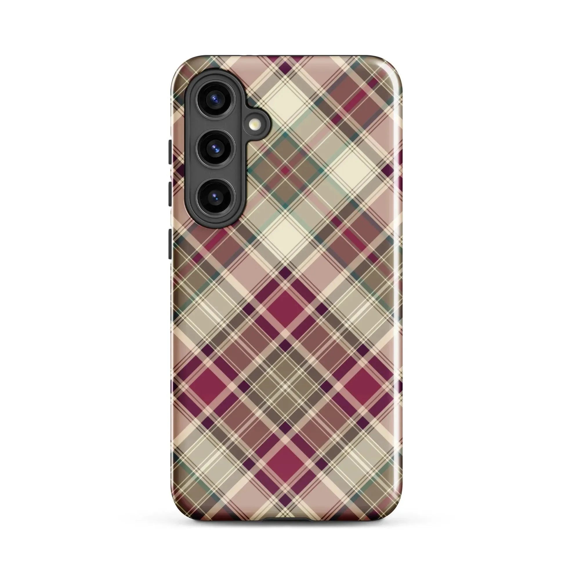 Scottish Plaid Print Tough Samsung® Case - The Global Wanderer