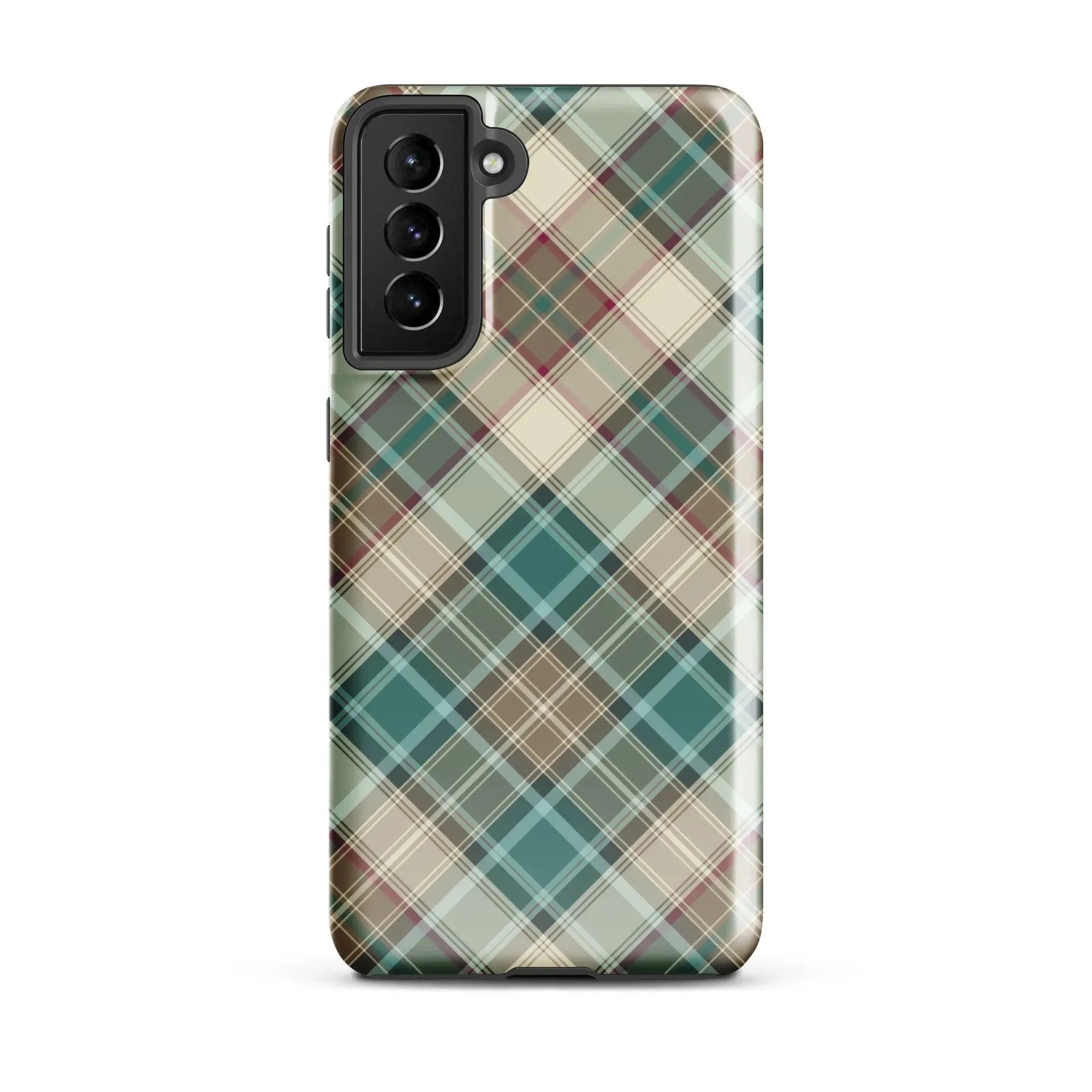 Scottish Plaid Print Tough Samsung® Case - The Global Wanderer