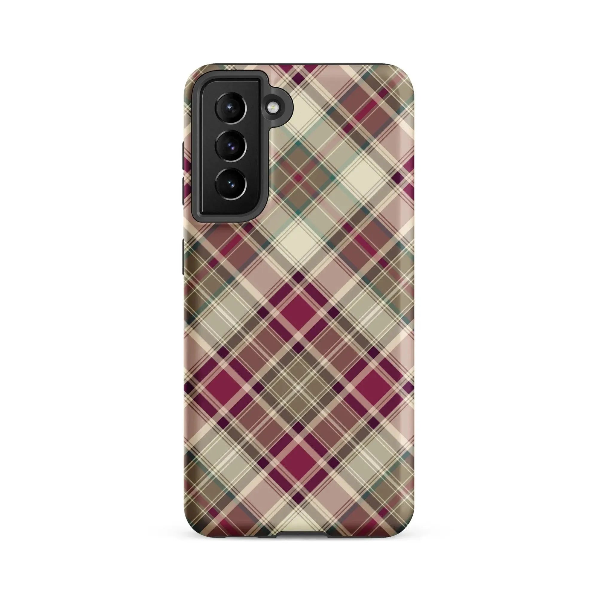 Scottish Plaid Print Tough Samsung® Case - The Global Wanderer
