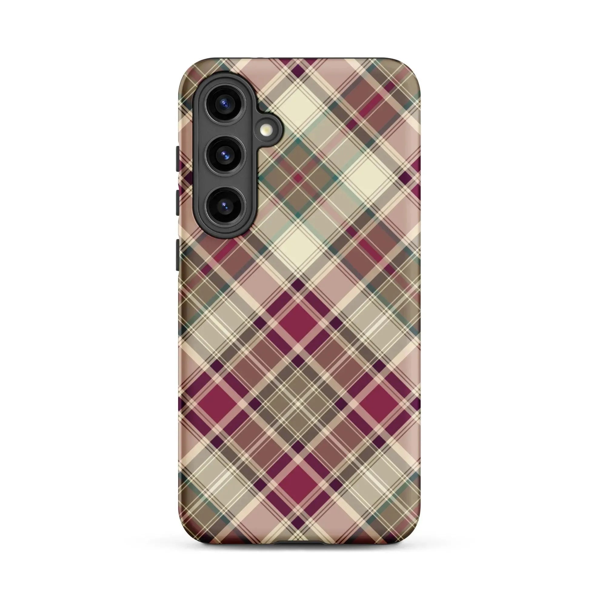 Scottish Plaid Print Tough Samsung® Case - The Global Wanderer