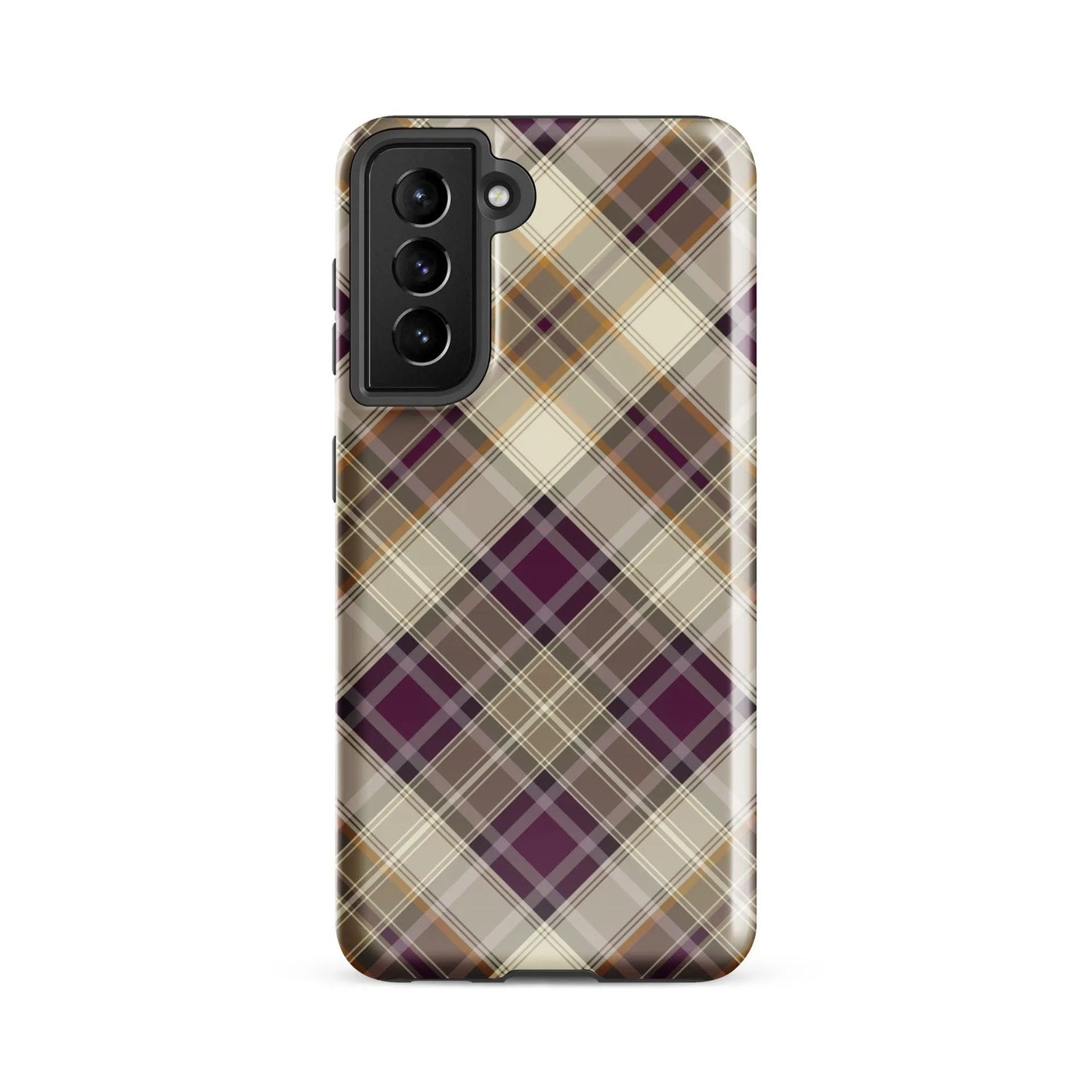 Scottish Plaid Print Tough Samsung® Case - The Global Wanderer