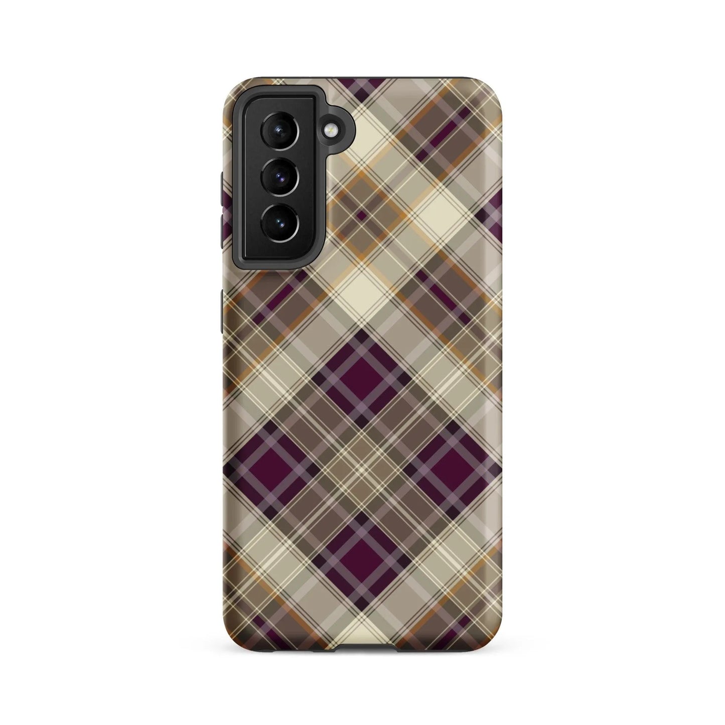 Scottish Plaid Print Tough Samsung® Case - The Global Wanderer