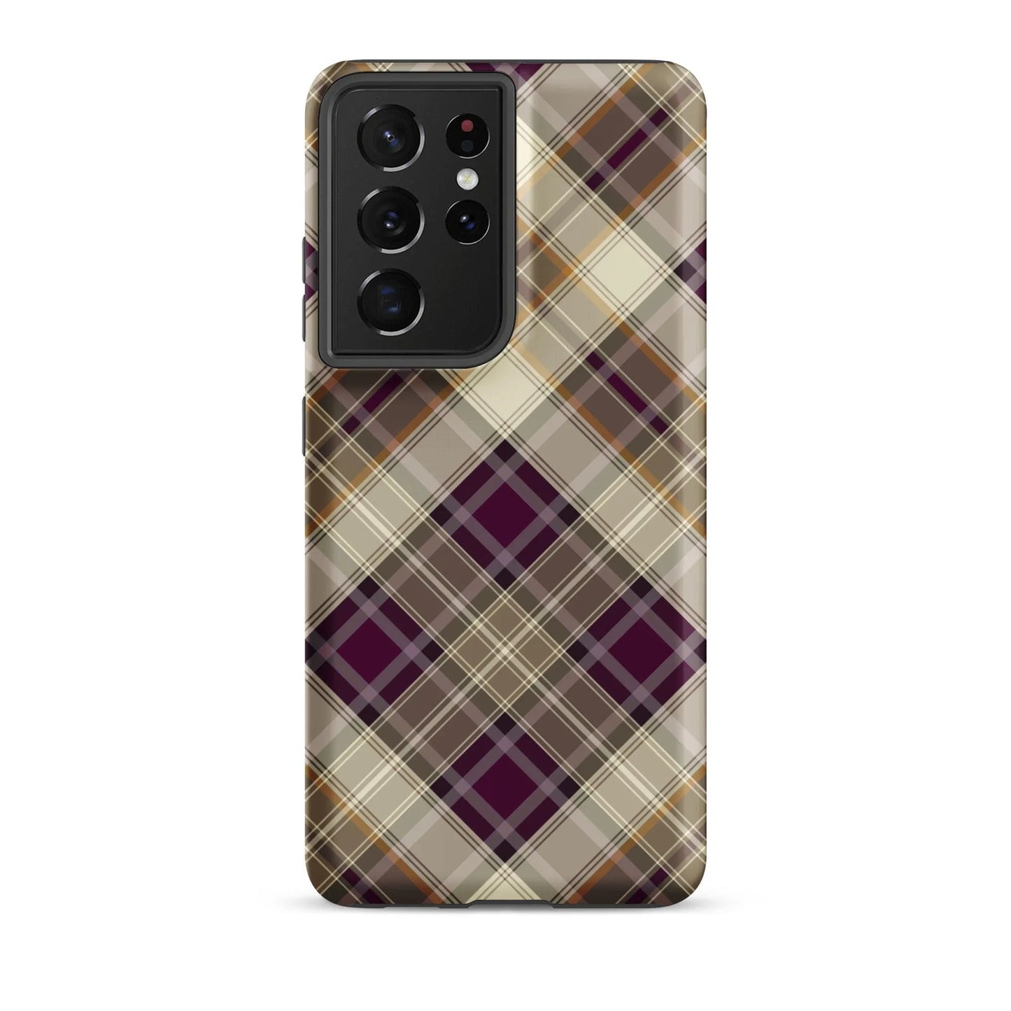 Scottish Plaid Print Tough Samsung® Case - The Global Wanderer