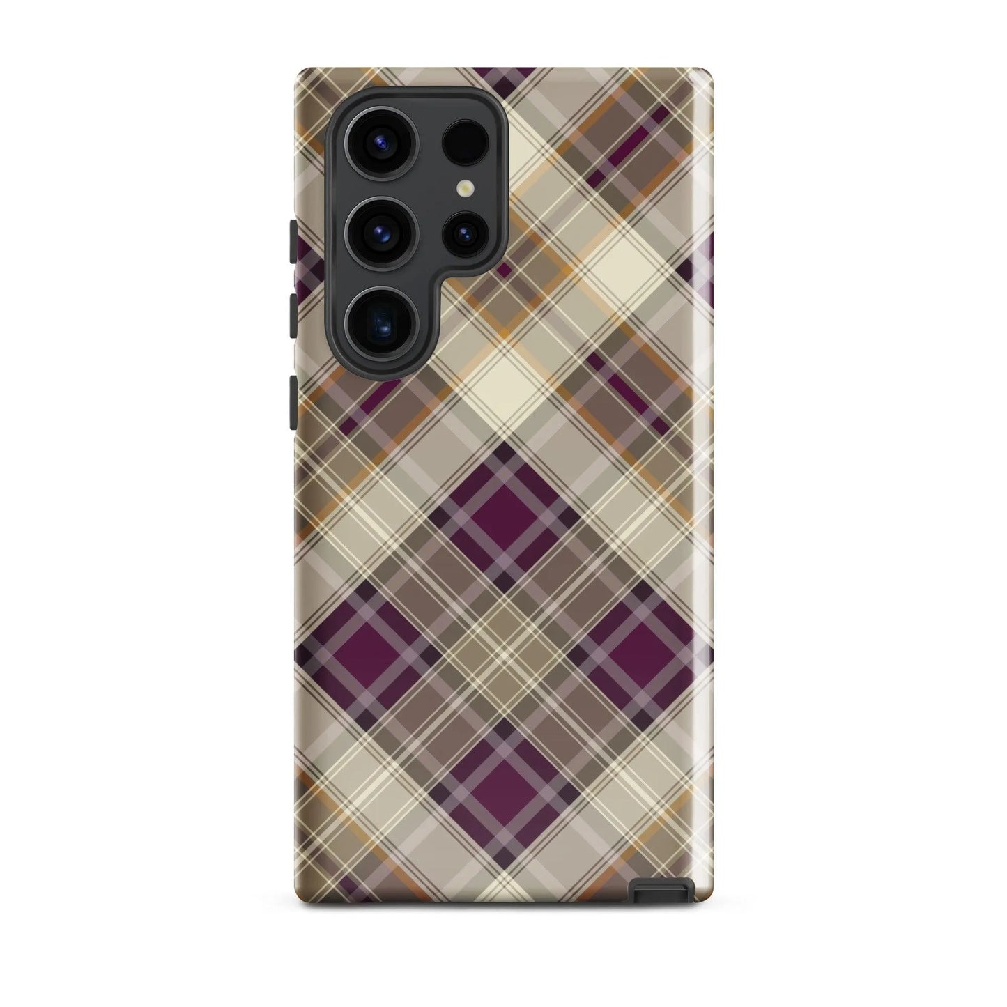 Scottish Plaid Print Tough Samsung® Case - The Global Wanderer