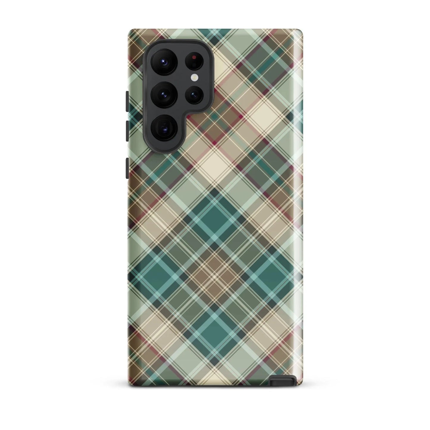 Scottish Plaid Print Tough Samsung® Case - The Global Wanderer