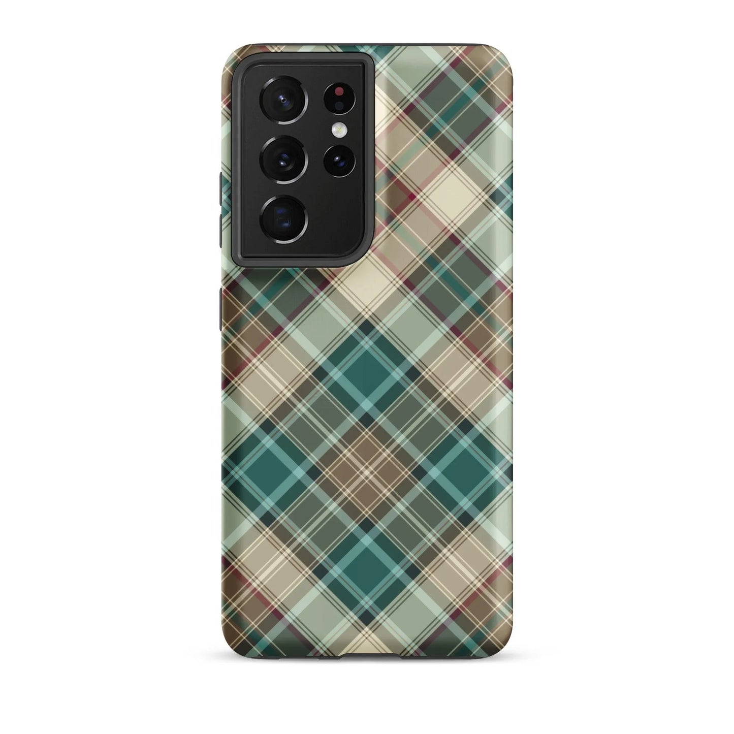 Scottish Plaid Print Tough Samsung® Case - The Global Wanderer