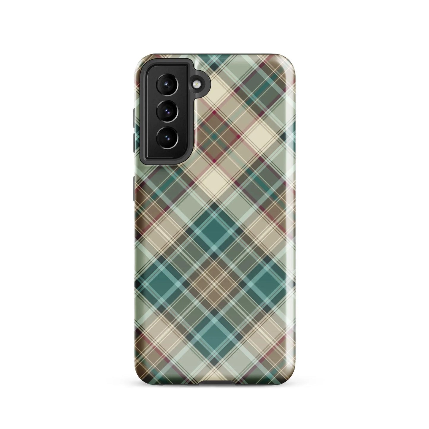 Scottish Plaid Print Tough Samsung® Case - The Global Wanderer