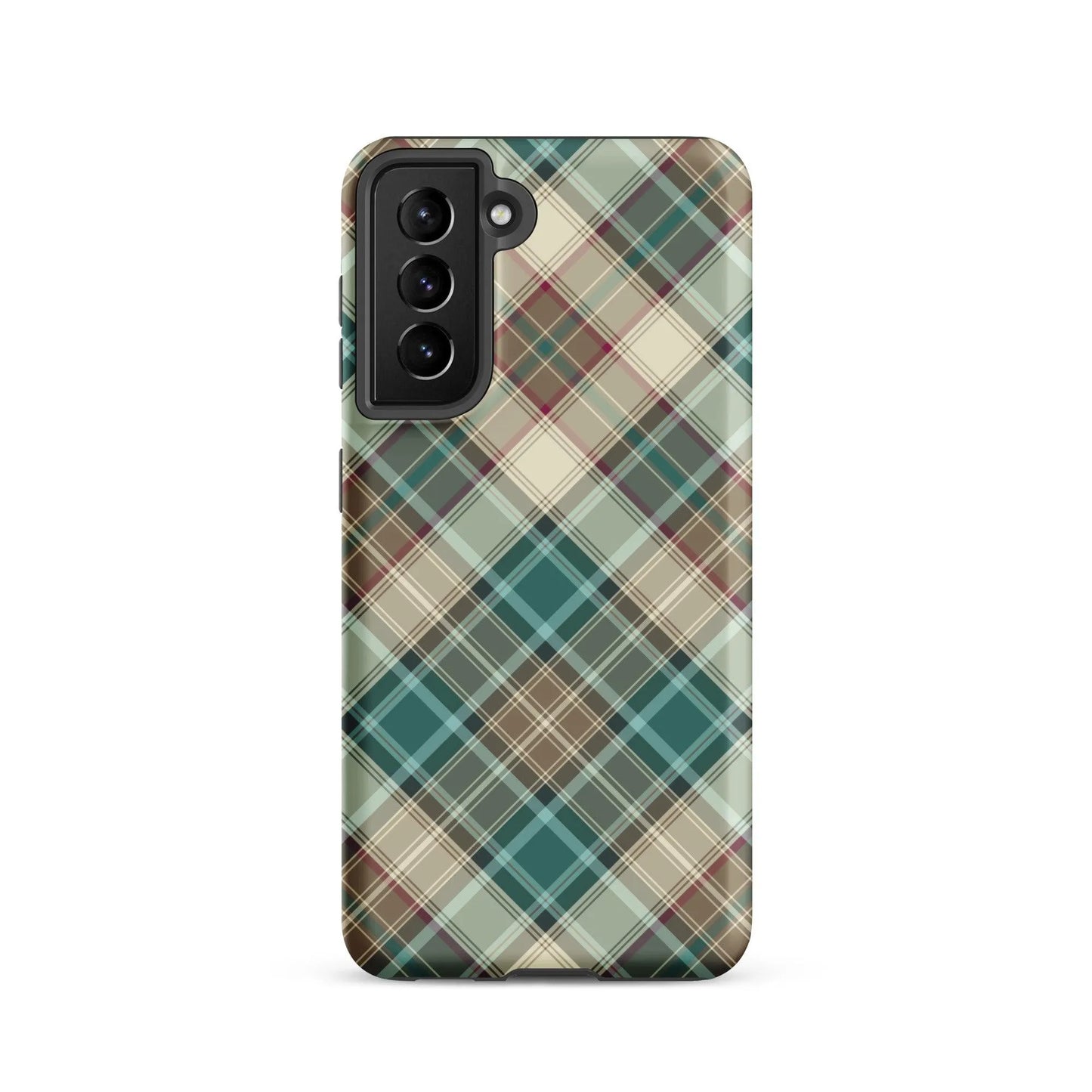 Scottish Plaid Print Tough Samsung® Case - The Global Wanderer