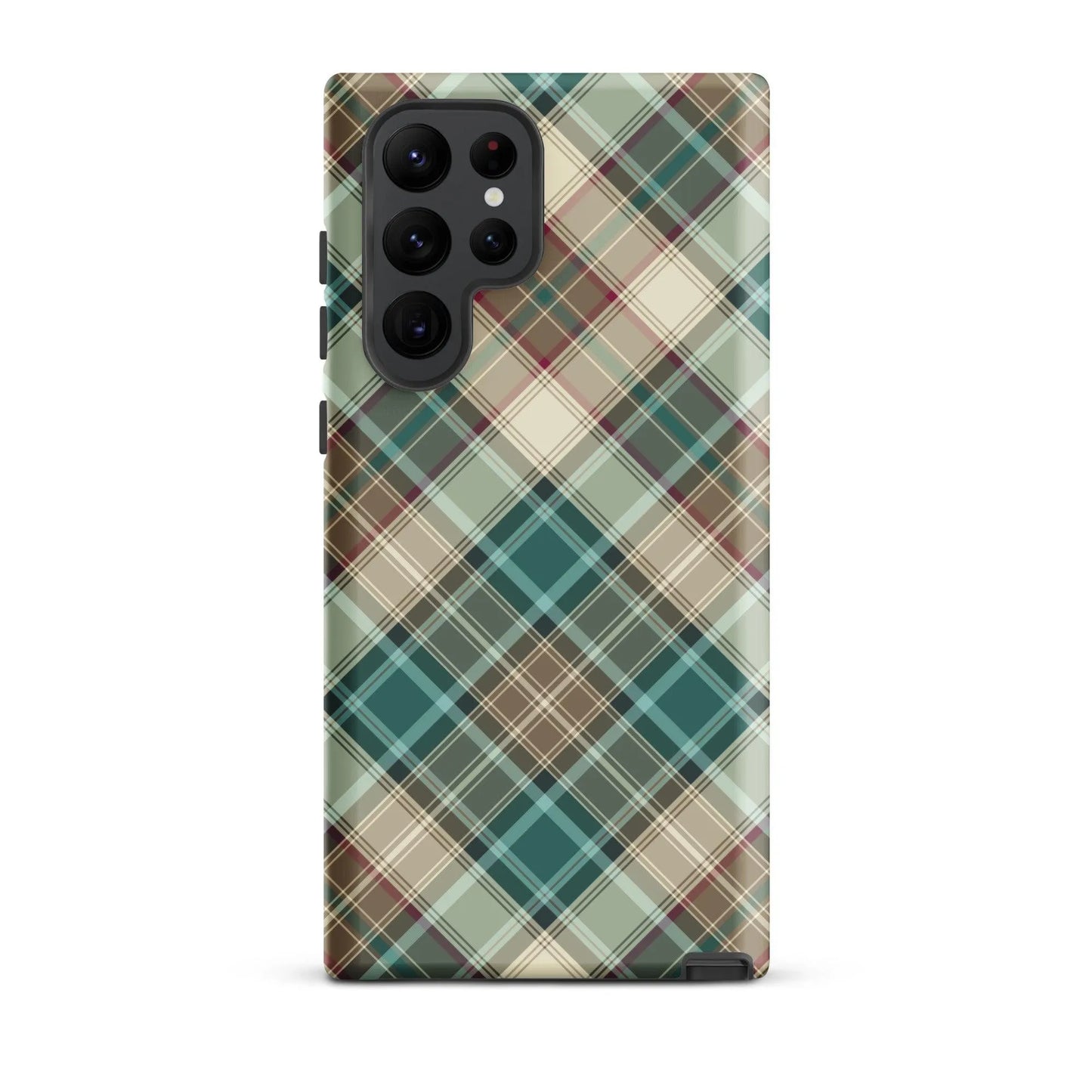 Scottish Plaid Print Tough Samsung® Case - The Global Wanderer