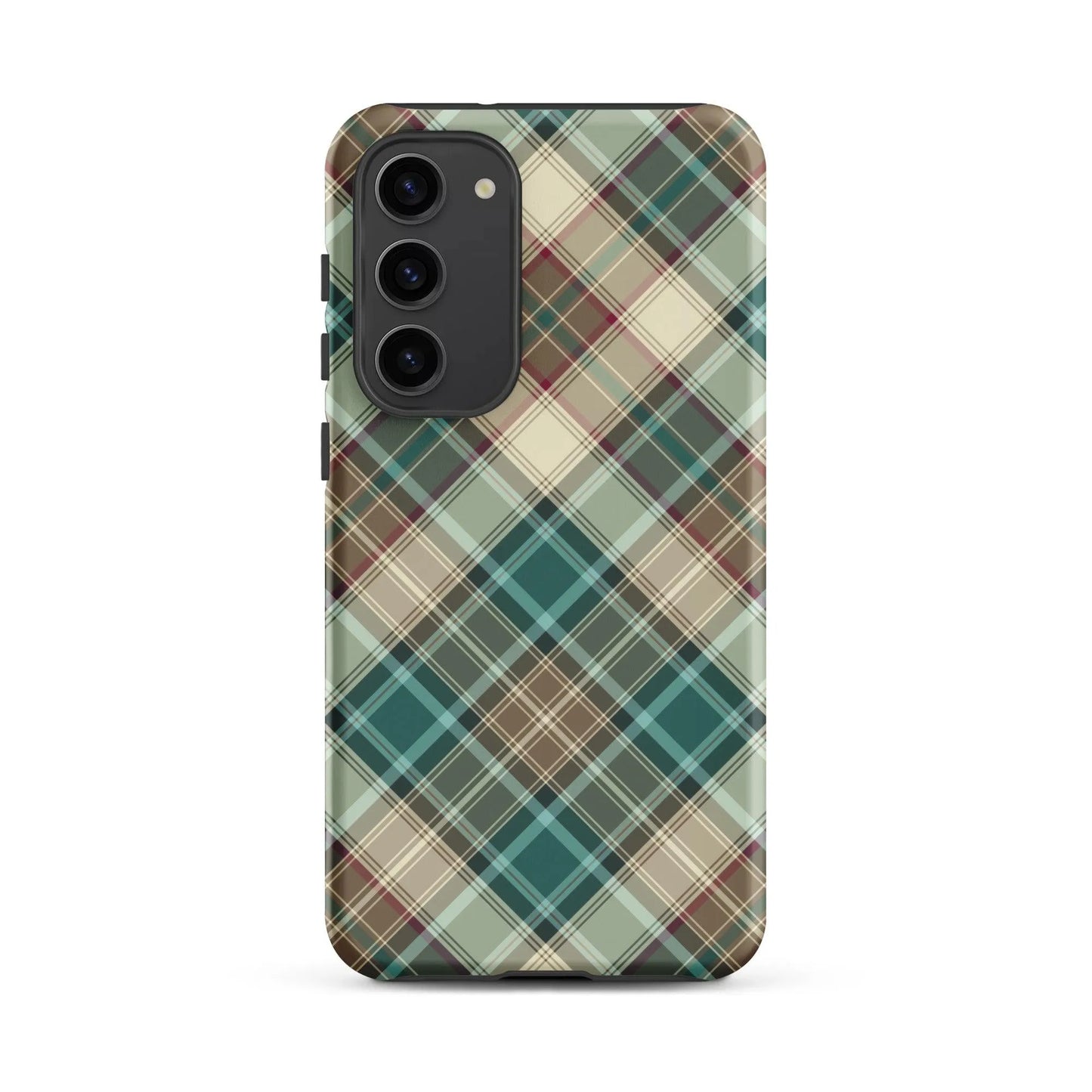 Scottish Plaid Print Tough Samsung® Case - The Global Wanderer