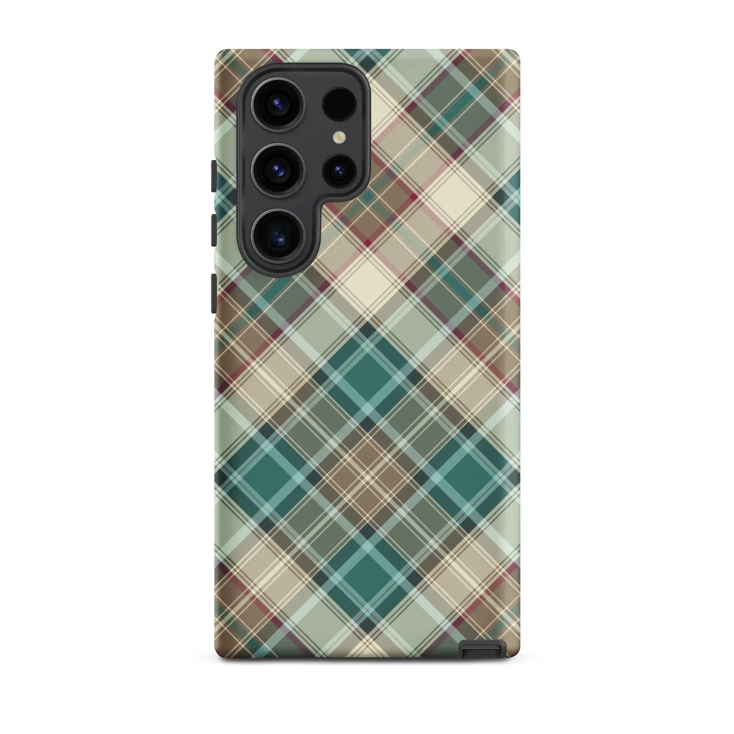 Scottish Plaid Print Tough Samsung® Case - The Global Wanderer