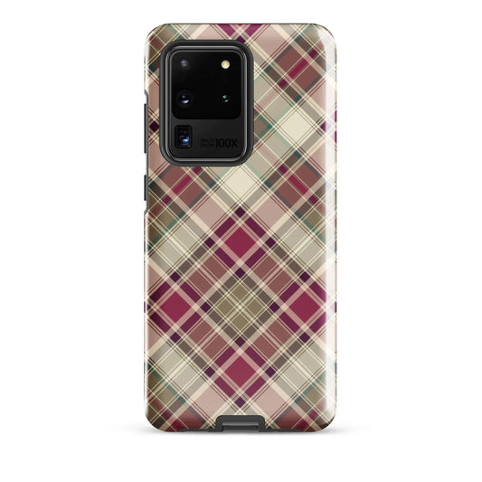 Scottish Plaid Print Tough Samsung® Case - The Global Wanderer