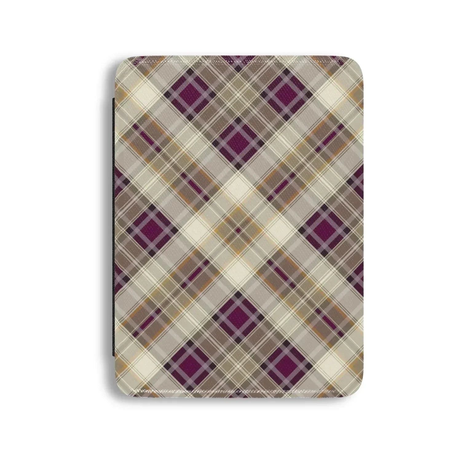 Scottish Purple Plaid Kindle Case - The Global Wanderer