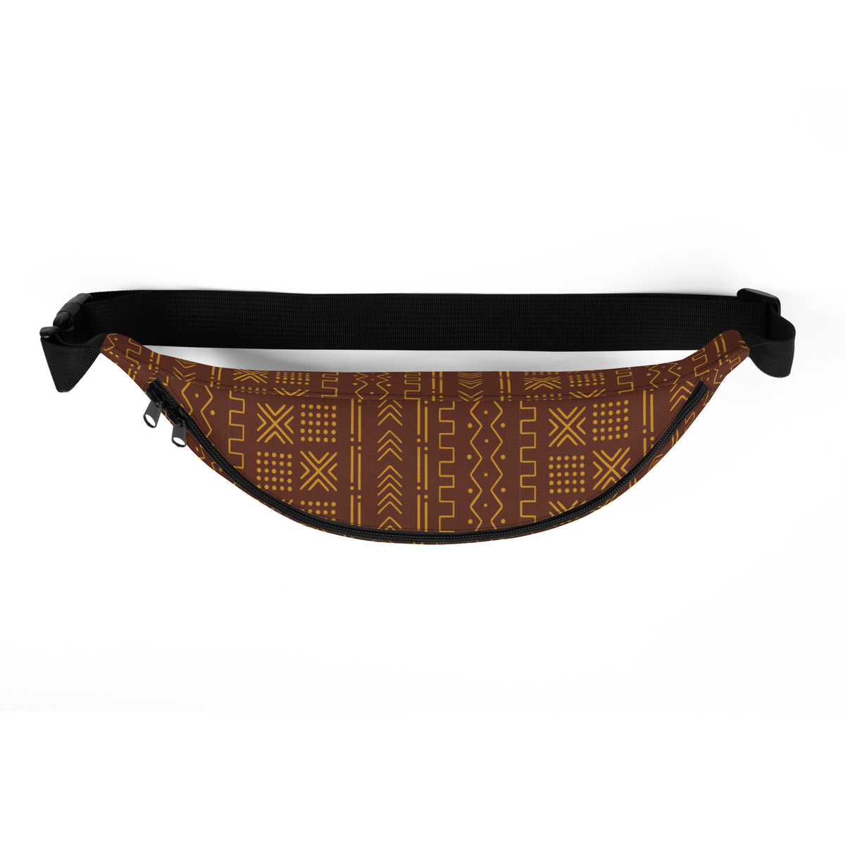 Ségou Clay Mud Cloth Fanny Pack - The Global Wanderer