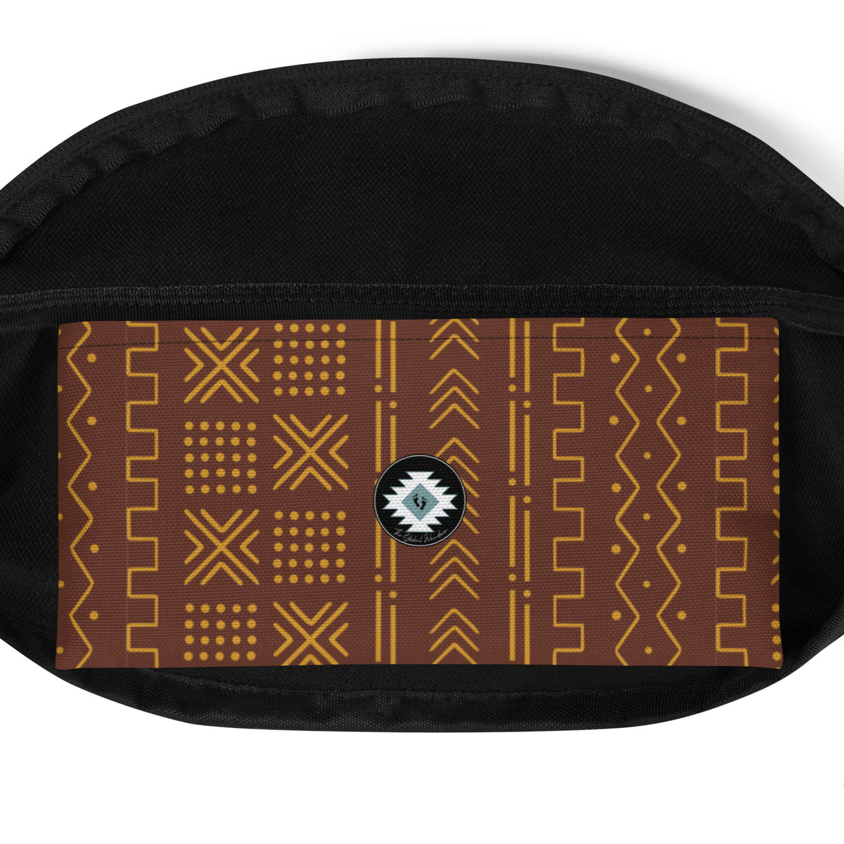 Ségou Clay Mud Cloth Fanny Pack - The Global Wanderer