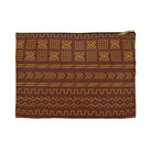 Ségou Clay Mud Cloth Flat Pouch - The Global Wanderer