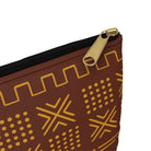 Ségou Clay Mud Cloth Flat Pouch - The Global Wanderer
