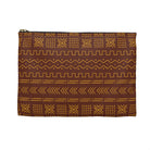 Ségou Clay Mud Cloth Flat Pouch - The Global Wanderer