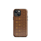 Ségou Clay Mud Cloth iPhone Case - The Global Wanderer