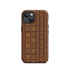 Ségou Clay Mud Cloth iPhone Case - The Global Wanderer
