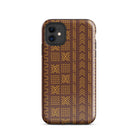 Ségou Clay Mud Cloth iPhone Case - The Global Wanderer