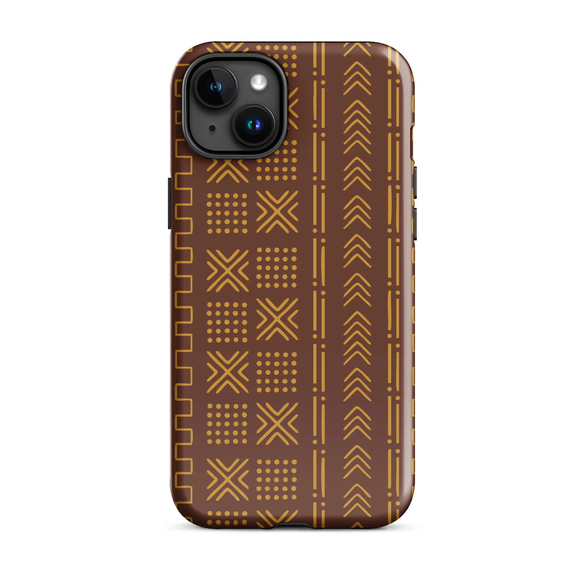 Ségou Clay Mud Cloth iPhone Case - The Global Wanderer
