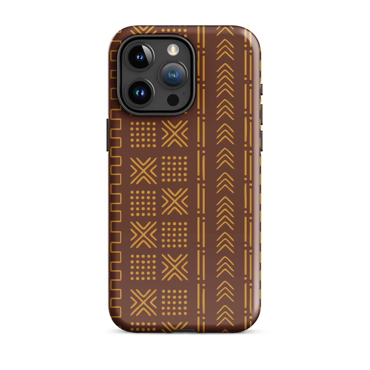 Ségou Clay Mud Cloth iPhone Case - The Global Wanderer
