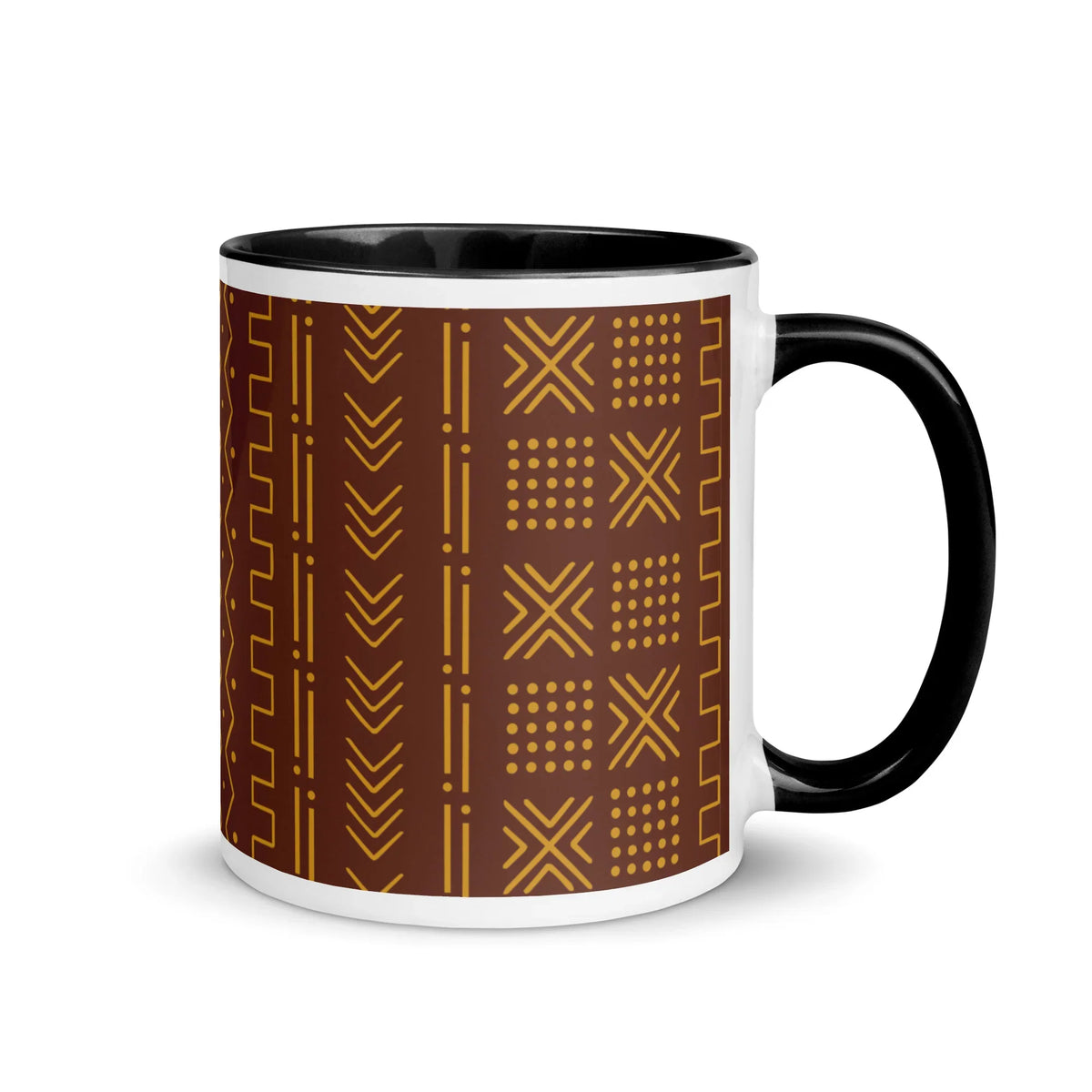 Ségou Clay Mud Cloth Mug - The Global Wanderer