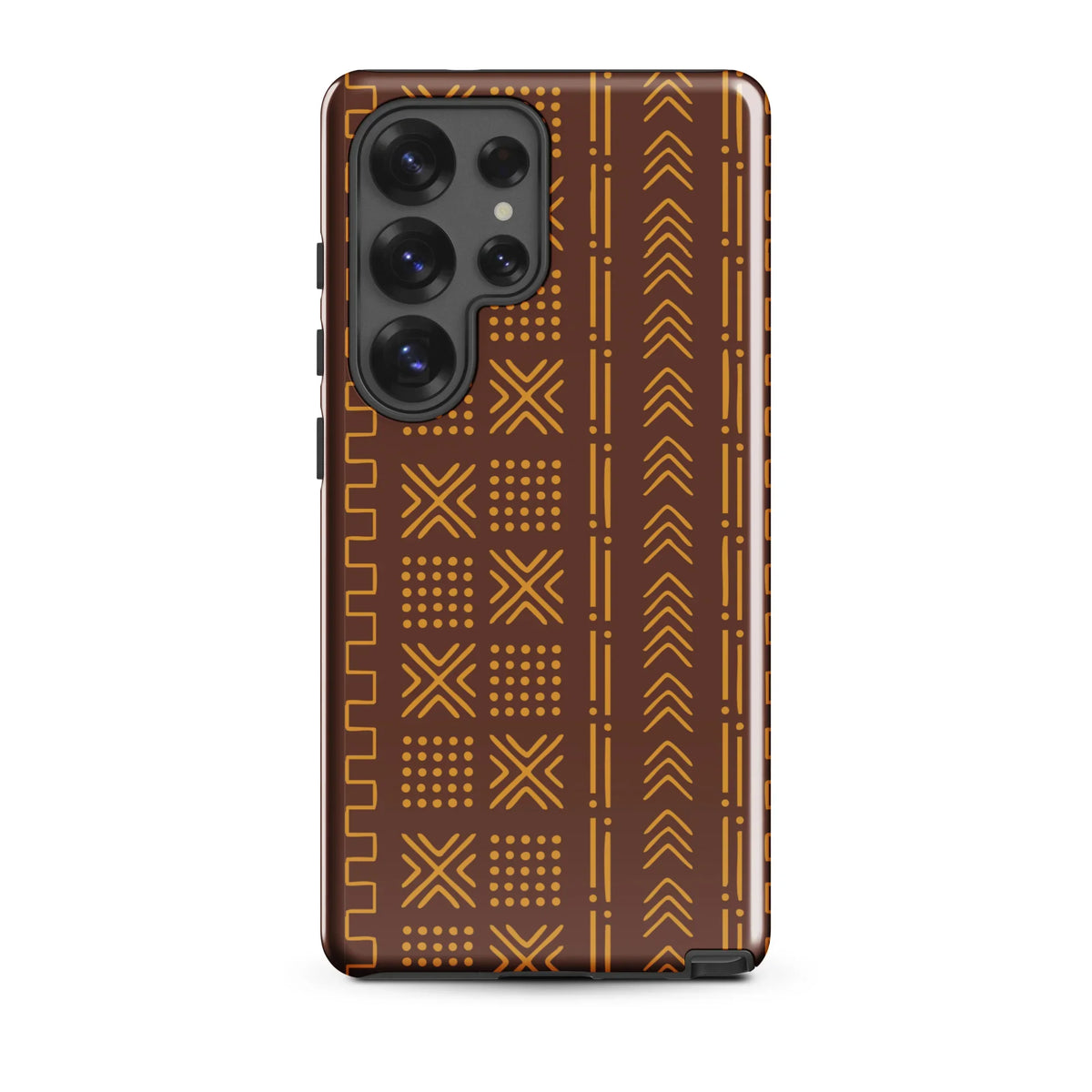 Ségou Clay Mud Cloth Samsung Case - The Global Wanderer