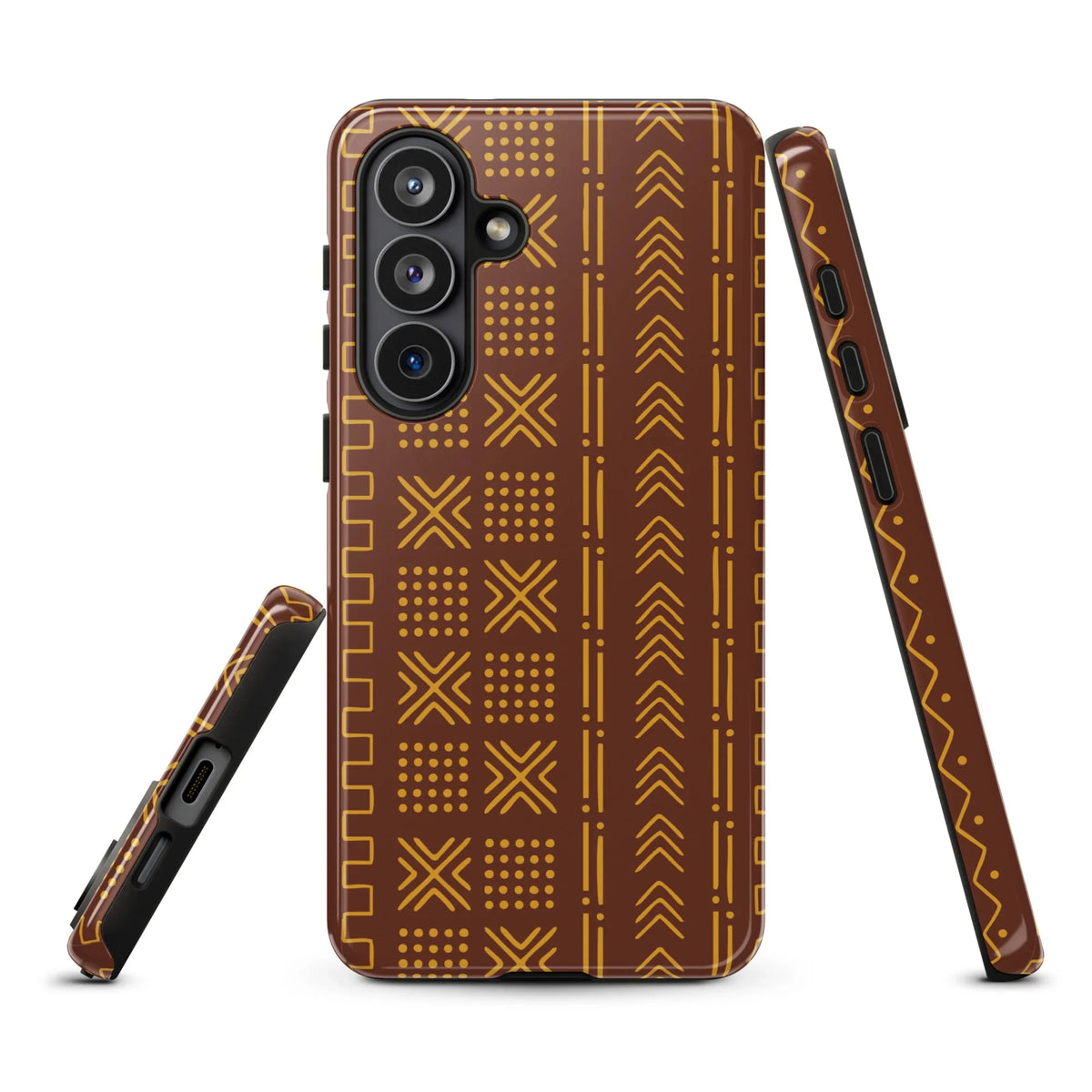 Ségou Clay Mud Cloth Samsung Case - The Global Wanderer