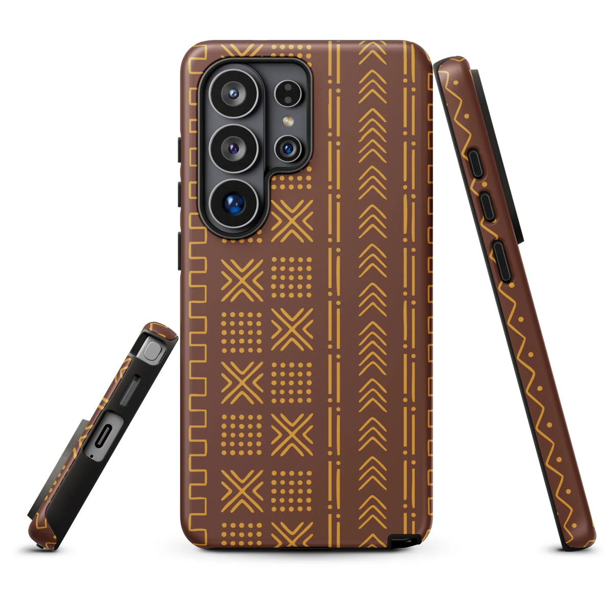 Ségou Clay Mud Cloth Samsung Case - The Global Wanderer
