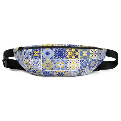 Sicilian Tile Fanny Pack - The Global Wanderer