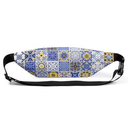 Sicilian Tile Fanny Pack - The Global Wanderer