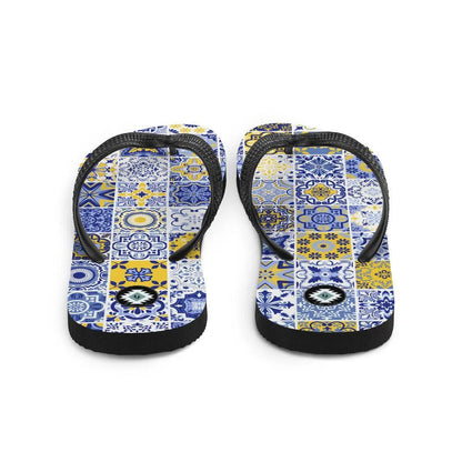 Sicilian Tile Flip Flops - The Global Wanderer