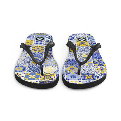 Sicilian Tile Flip Flops - The Global Wanderer