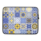 Sicilian Tile Laptop Case - The Global Wanderer